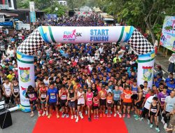 Fun Run 5K HUT Kabupaten Kampar ke-76 Diikuti Lebih Kurang 2.500 Peserta   
