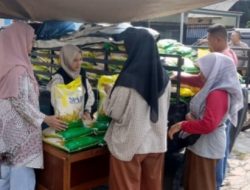 Warga Kampar Kiri Serbu Gerakan Pangan Murah, Antusias Berburu Kebutuhan Pokok