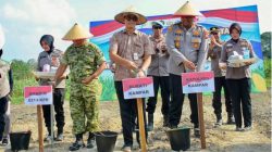 Tanam Raya Jagung di Ridan Permai Dorong Peningkatan Ekonomi Petani Kampar