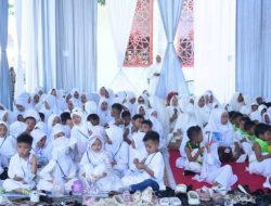 Ribuan Santri Cilik Semarakkan Manasik Haji, Wabup Kampar Tekankan Pendidikan Karakter Sejak Dini