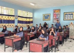 Pelaksanaan TKA di SMP Negeri 3 Rumbio Jaya Berjalan Lancar dan Tertib