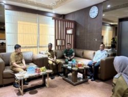 Bupati Kampar Terima Kunjungan Silaturahmi Danyonif 132/Bima Sakti